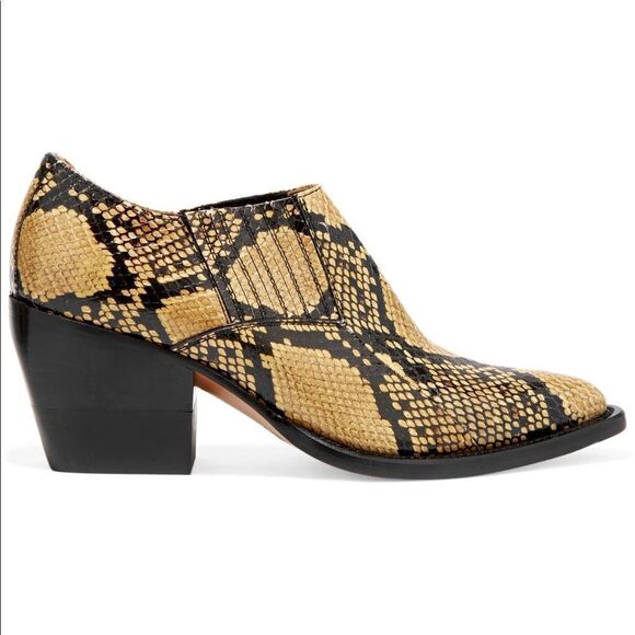 Chloe Sunny Brown Leather Embossed - Picture 11 of 12